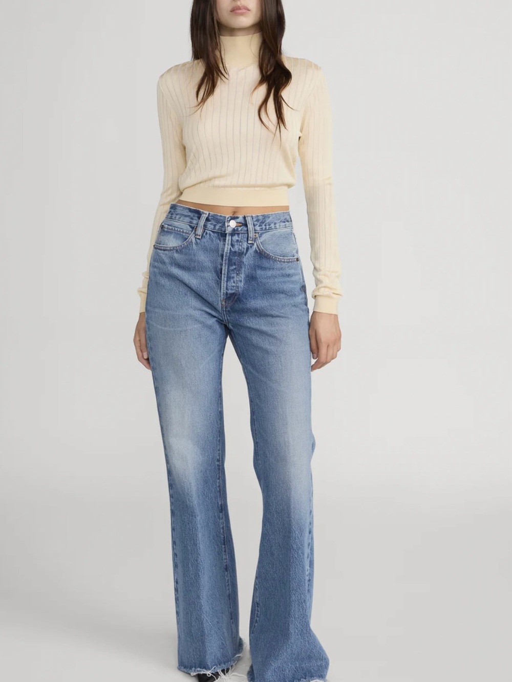 Frame denim THE LAX rigid jean sz 27